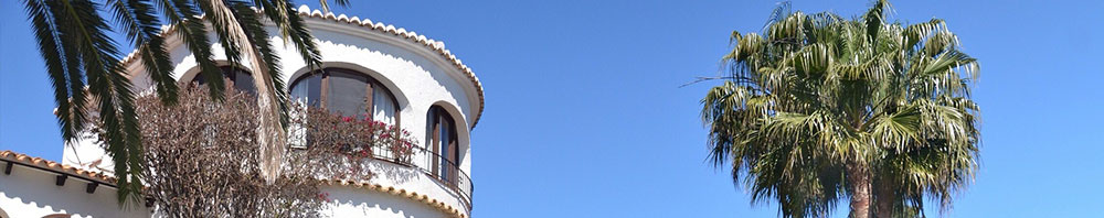 Vue extérieure d'une maison à Valencia