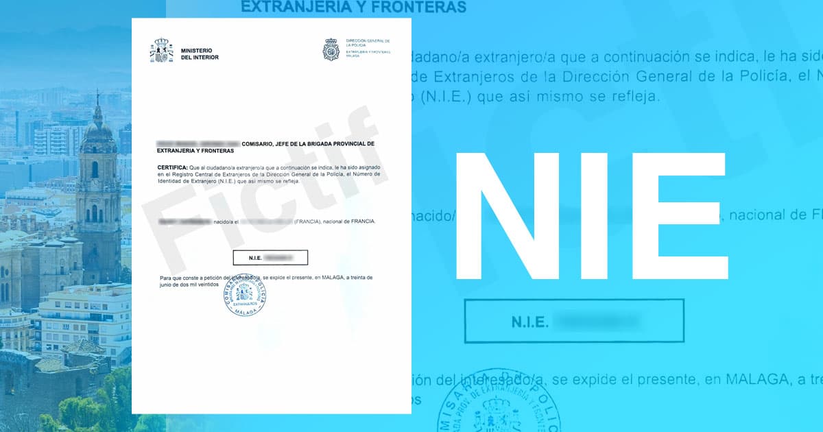 Número de Identificación de Extranjero