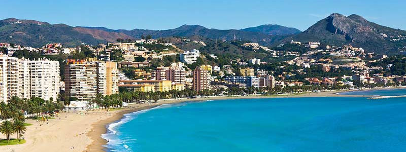 Plage de la Malagueta à Málaga