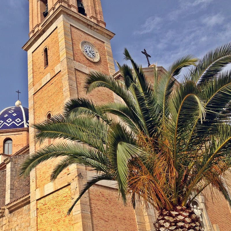 Belle église à Altea