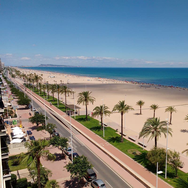 Appartements à Gandia sur la plage