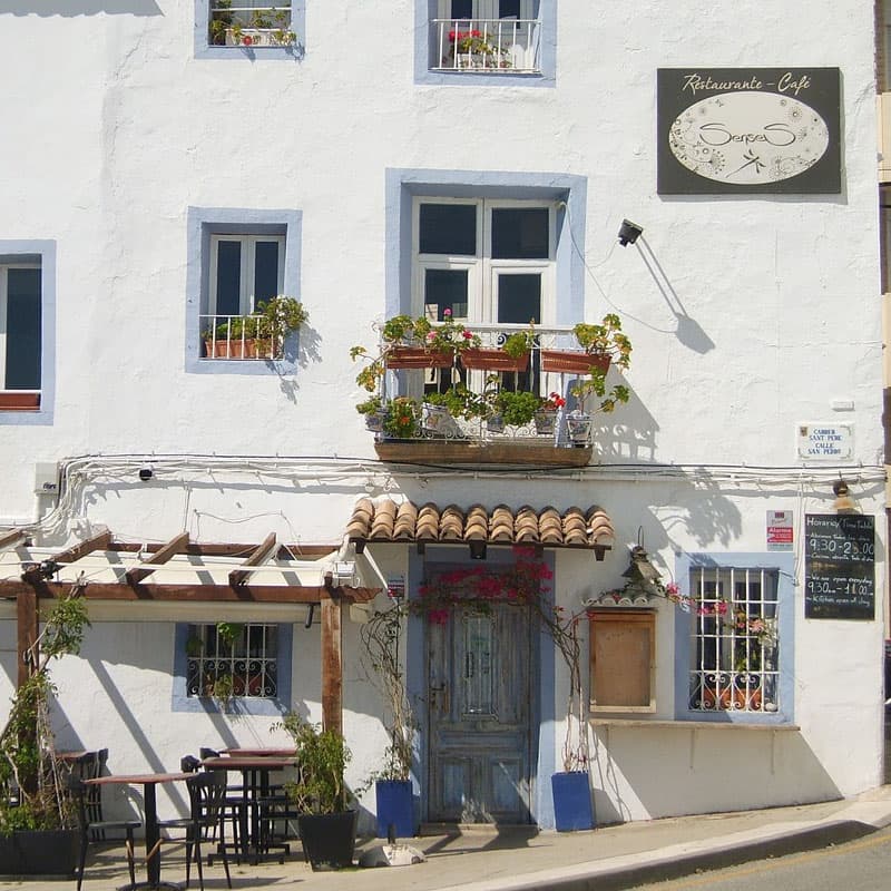 Restaurant dans une maison à Altea