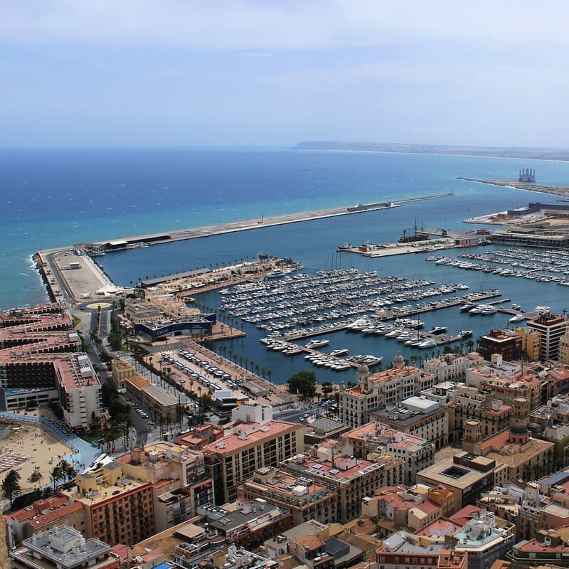 Maison à Gran Alacant vue sur la marina