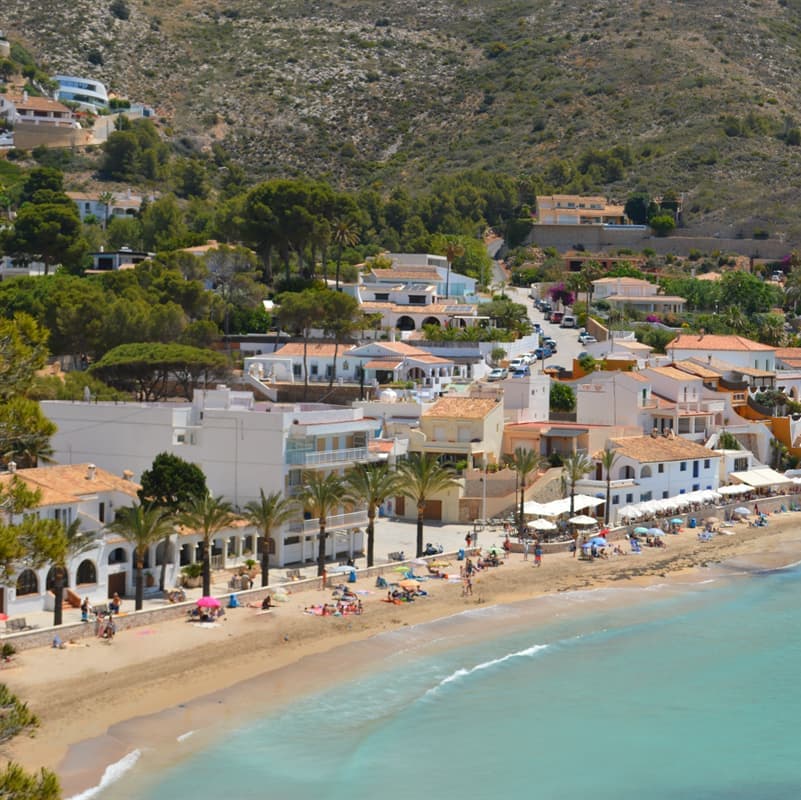 Maison à Moraira face a la plage