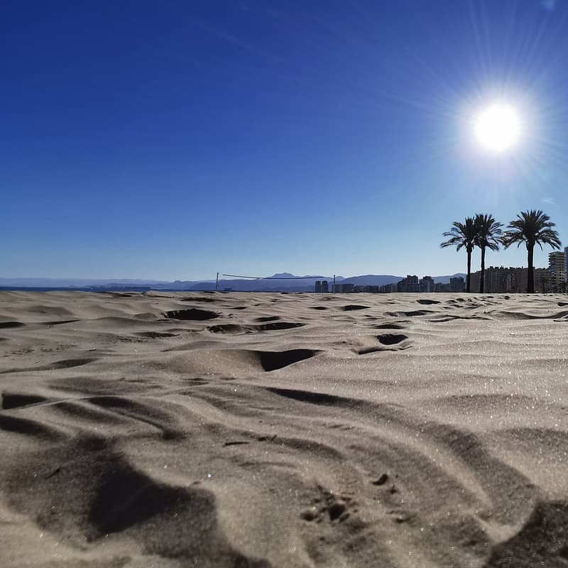 Plage à El Perello