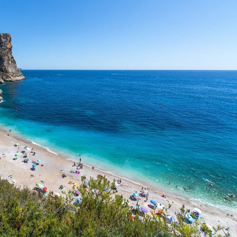 Belle plage de Javea