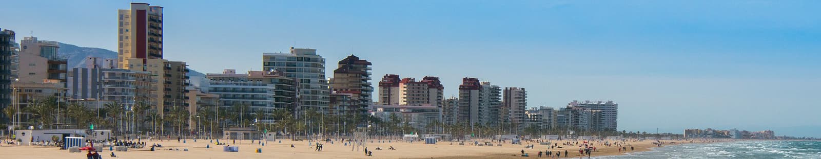 Vue panoramique de Gandia