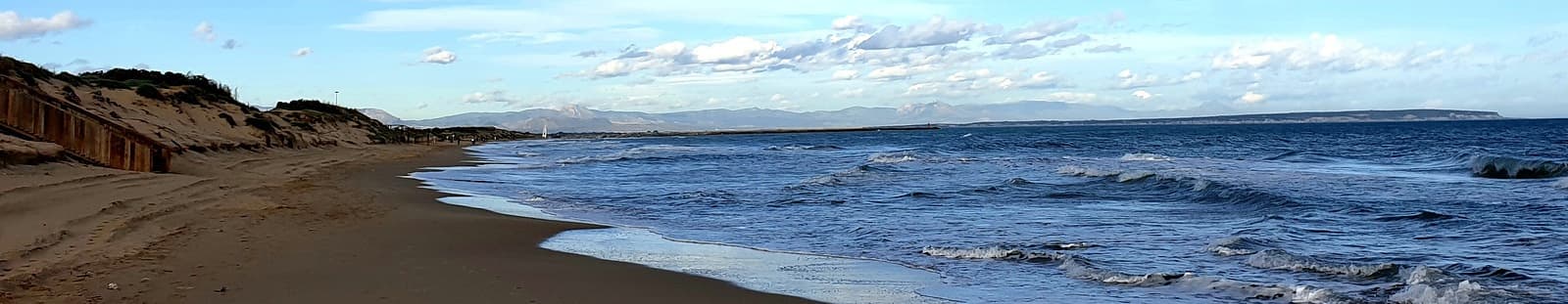 Vue panoramique de Guardamar del segura