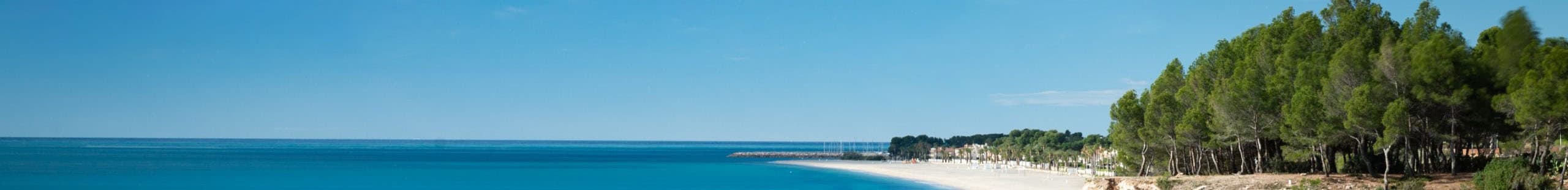 Vue panoramique de Miami Platja