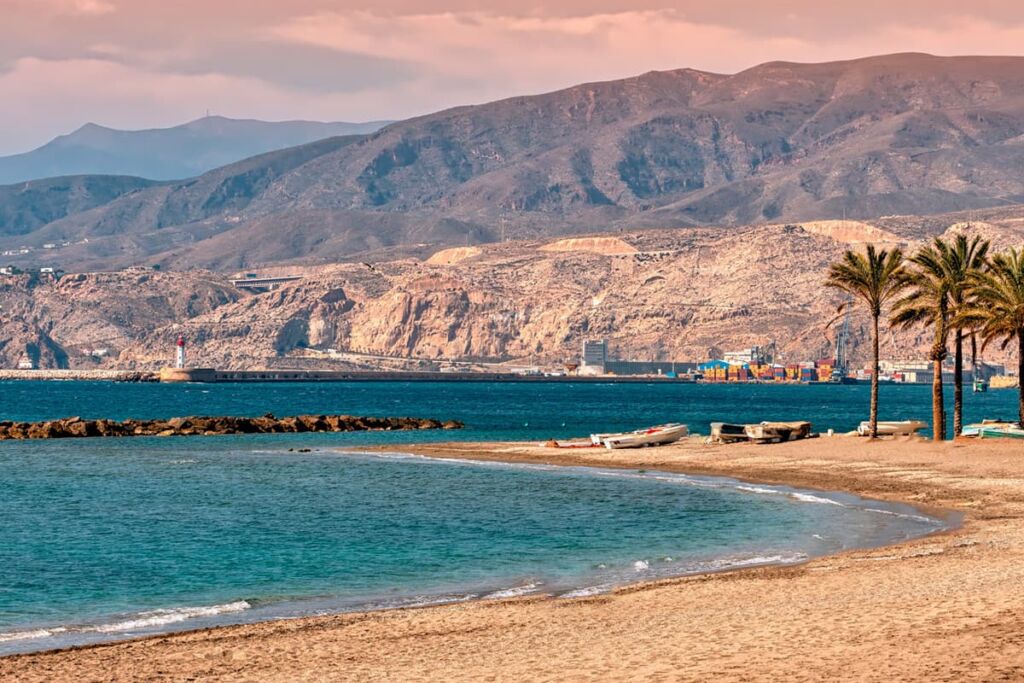 Almeria plage