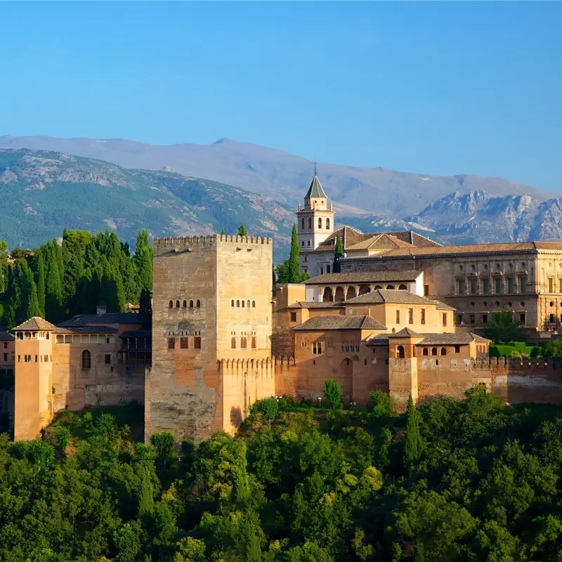 Grenade paysage Alhambra