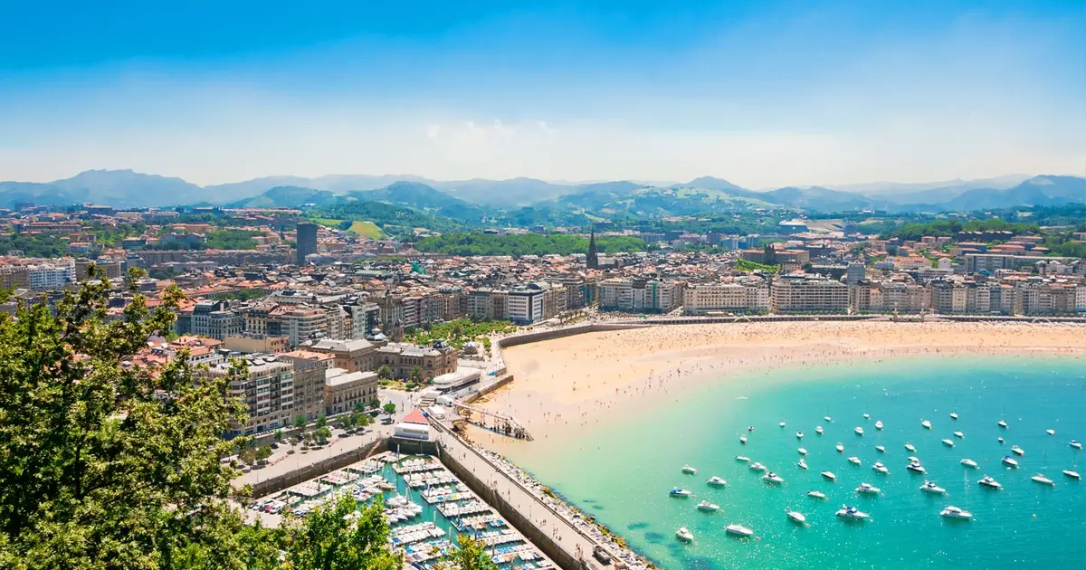 Plage de San Sebastian s'expatrier en espagne