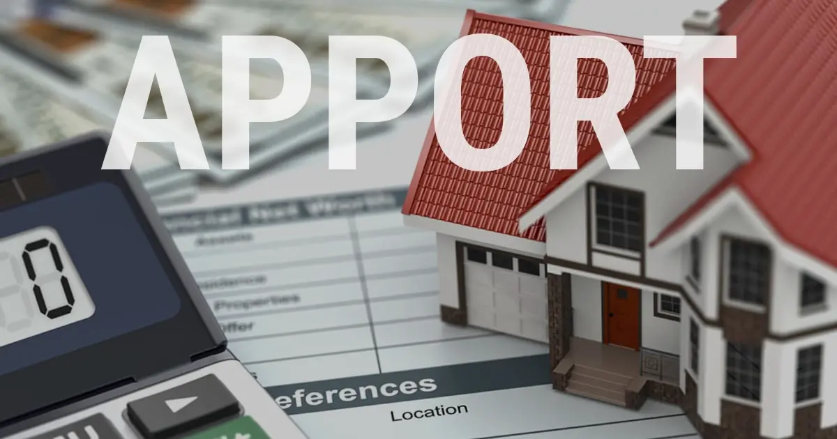 Apport pour achat immobilier