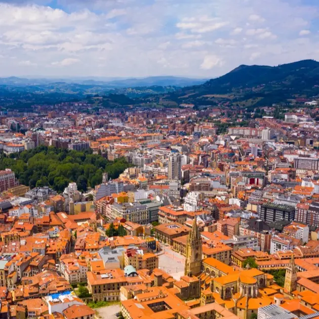 Oviedo vue aérienne